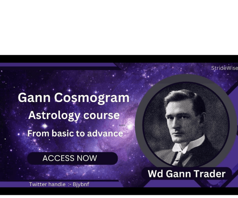 Gann Cosmogram Astrology Stock Market Course (Stridewise)