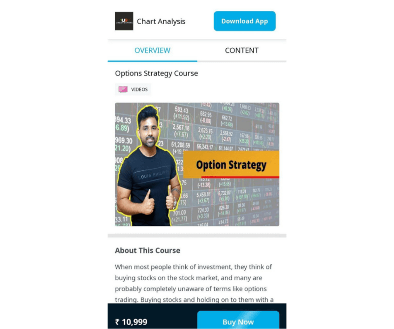 Chart analysis Umesh sharma Option strategy course Latest 2023