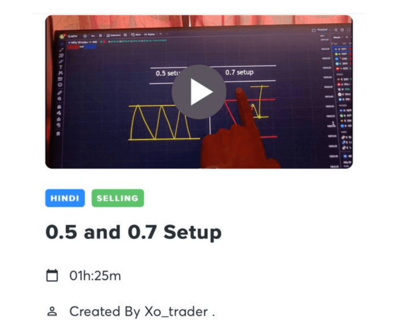 Xo Trader 0.5 and 0.7. strategy