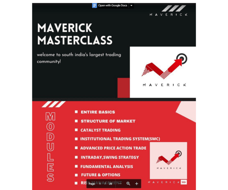 Maverick SMC Course Tamil