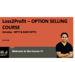 Loss2Profit - Option Selling Course by Saurabh Gupta