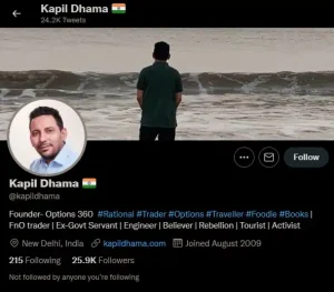 Advanced options adjustment kapil dhama course 2021