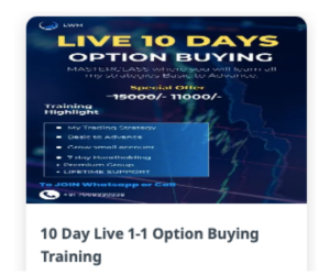 Learn With Mishan 10 Day Live 1-1 Option Buying Training