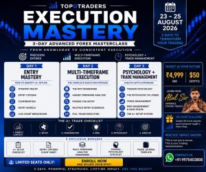 TopG Traders Crash Course 2026 - TopG Traders EXECUTION MASTERY Course August