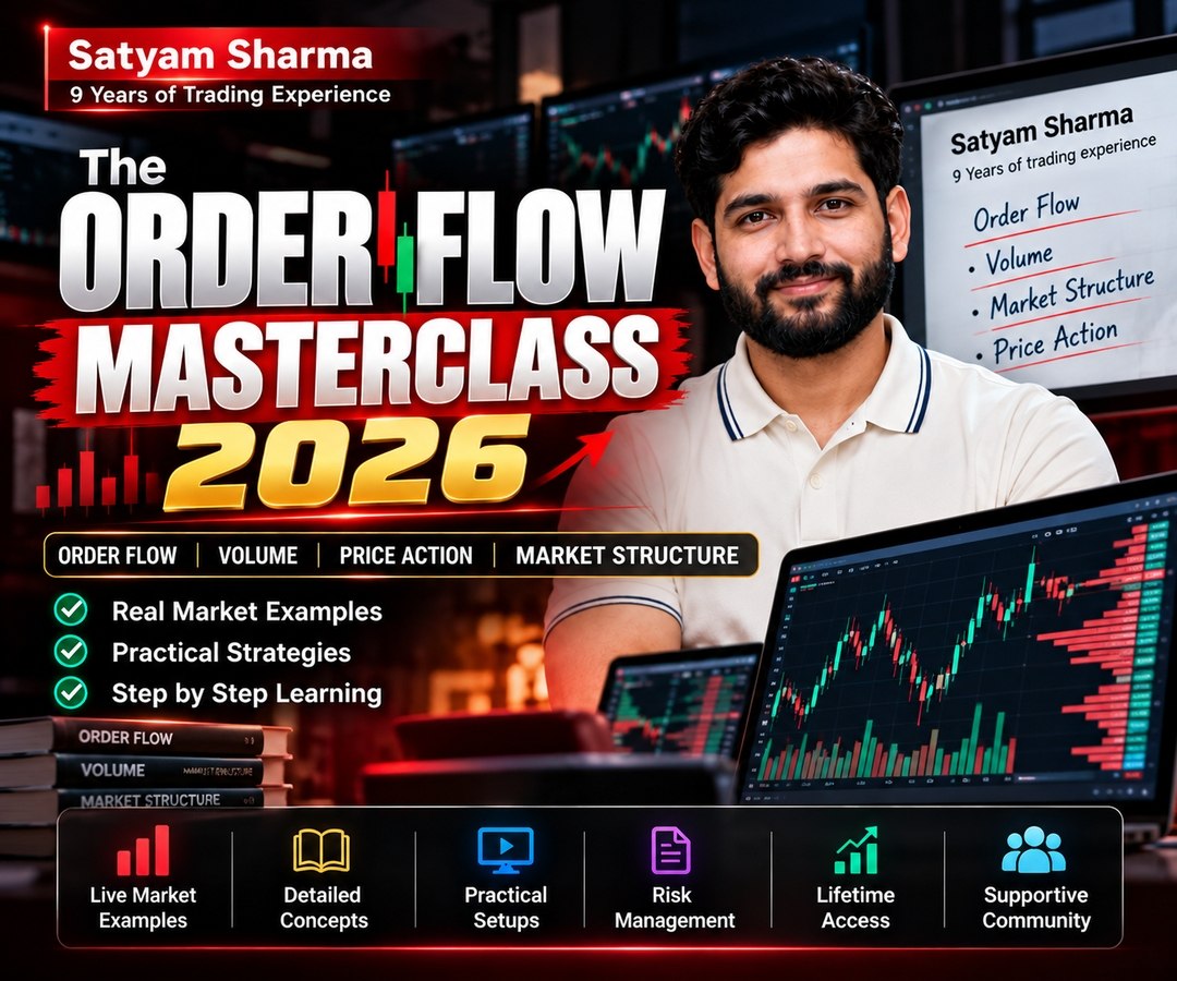 The Order Flow Masterclass 2026 by Satyam Sharma